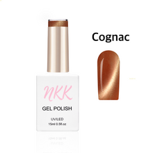 Cargar imagen en el visor de la galería, NKK Autumn Allure Collection – 6-Piece Fall Cat-eye Gel Nail Polish Set, Sheer UV/LED Soak-Off Gel