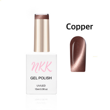 Load image into Gallery viewer, NKK Autumn Allure Collection – 6-Piece Fall Cat-eye Gel Nail Polish Set, Sheer UV/LED Soak-Off Gel