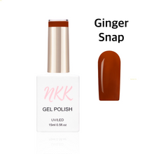 Cargar imagen en el visor de la galería, NKK Jelly Autumn Collection – 6-Piece Fall Jelly Gel Nail Polish Set, Sheer UV/LED Soak-Off Gel