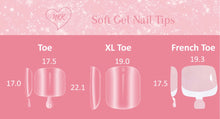 Load image into Gallery viewer, French Toe Tips- Soft Gel