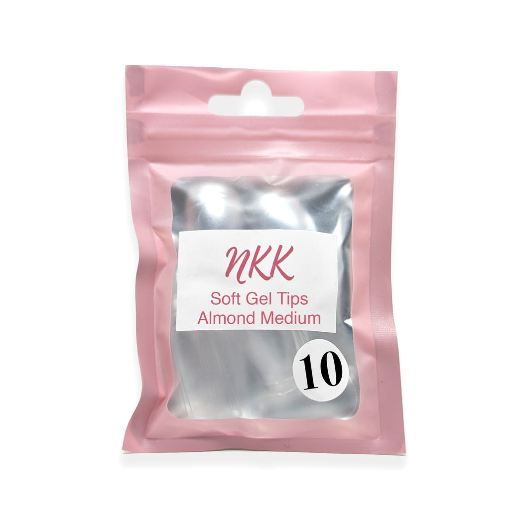 Medium Almond - Soft Gel SIZE 10