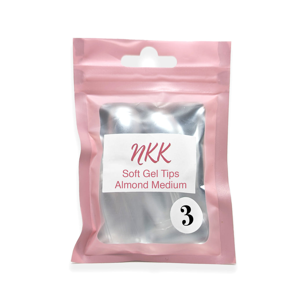 Medium Almond - Soft Gel SIZE 3