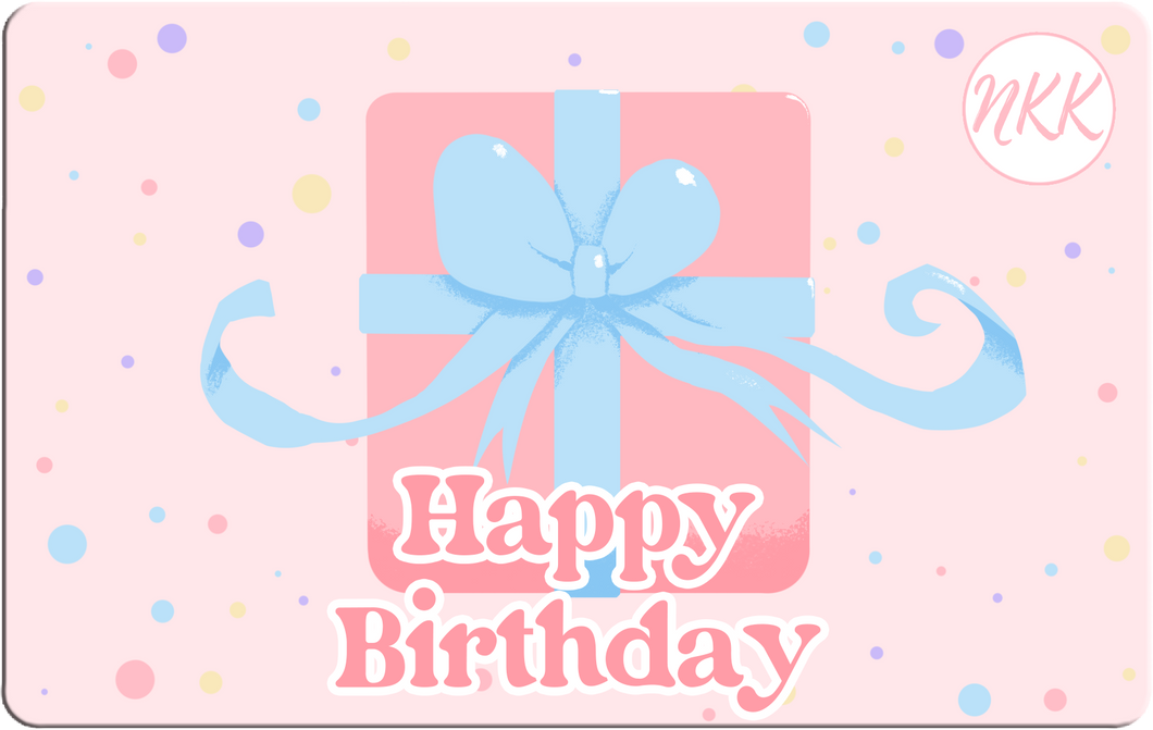 'Happy Birthday' E-Gift Card