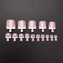 Load image into Gallery viewer, French Toe Tips- Soft Gel
