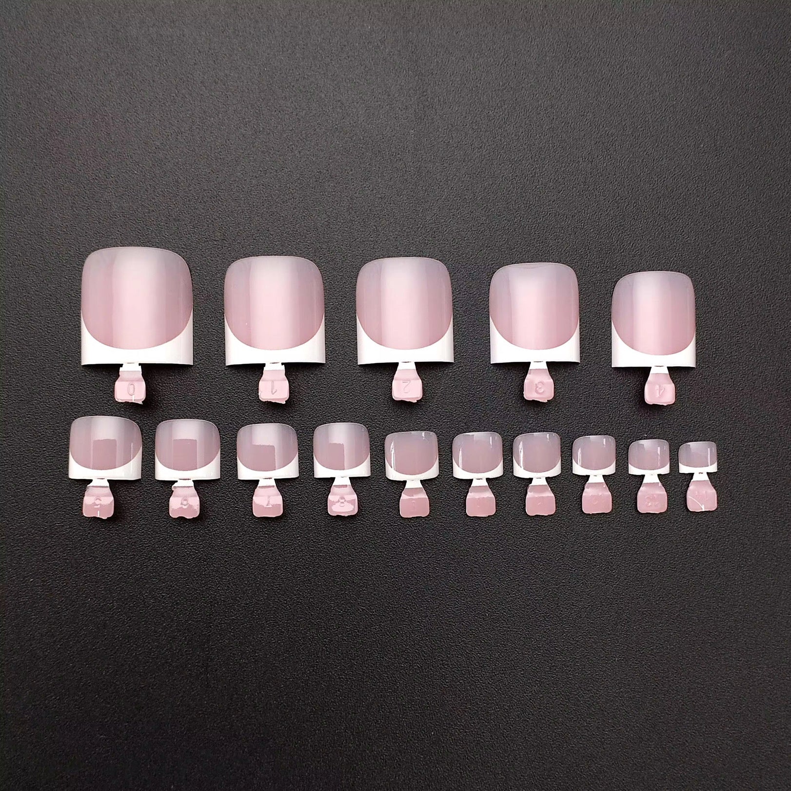 French Toe Tips- Soft Gel – NailzKatKat