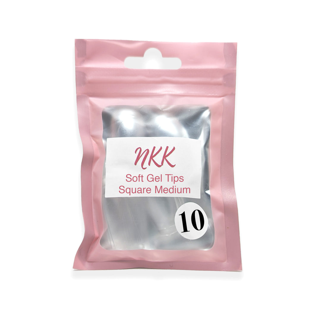 Medium Square- Soft Gel SIZE 10