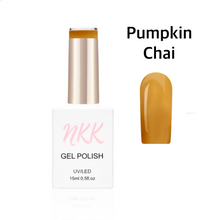 Cargar imagen en el visor de la galería, NKK Jelly Autumn Collection – 6-Piece Fall Jelly Gel Nail Polish Set, Sheer UV/LED Soak-Off Gel
