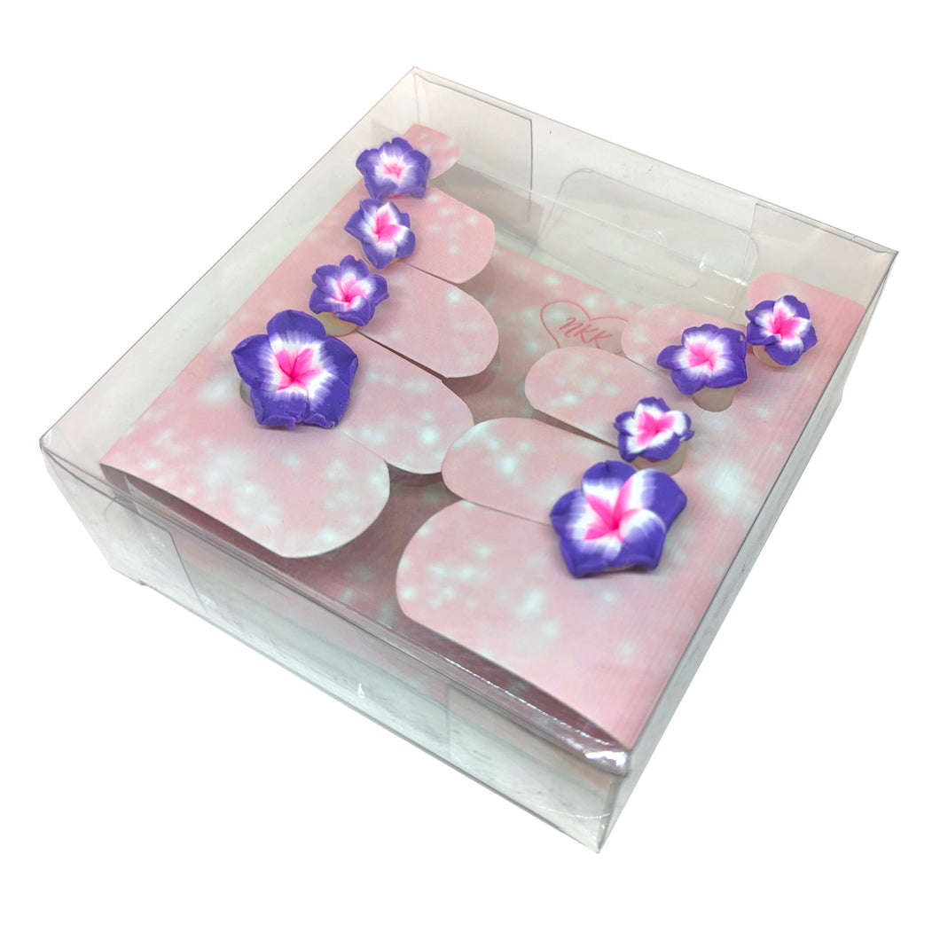 Toe Separator Flower Purple